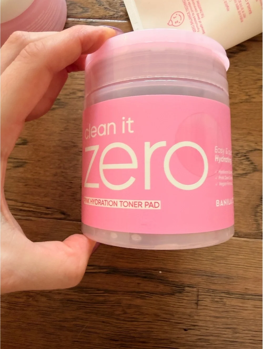 Banila Co Clean It Zero Cleansing Balm, Foam Cleanser & Hydration Toner Pads Set